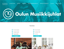 Tablet Screenshot of omj.fi